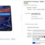 去年工程機外洩翻版, Google Pixel 7 工程機被放 eBay 拍賣